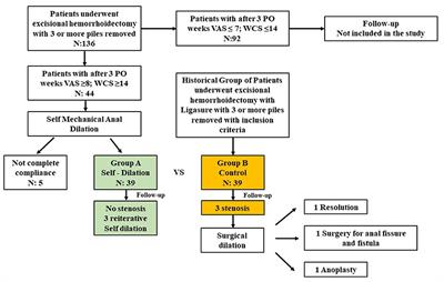 Self-Mechanical Anal Dilatation: A Simple Trick to Minimize Postoperative Pain and Stenosis Following Hemorrhoidectomy With Radiofrequency
